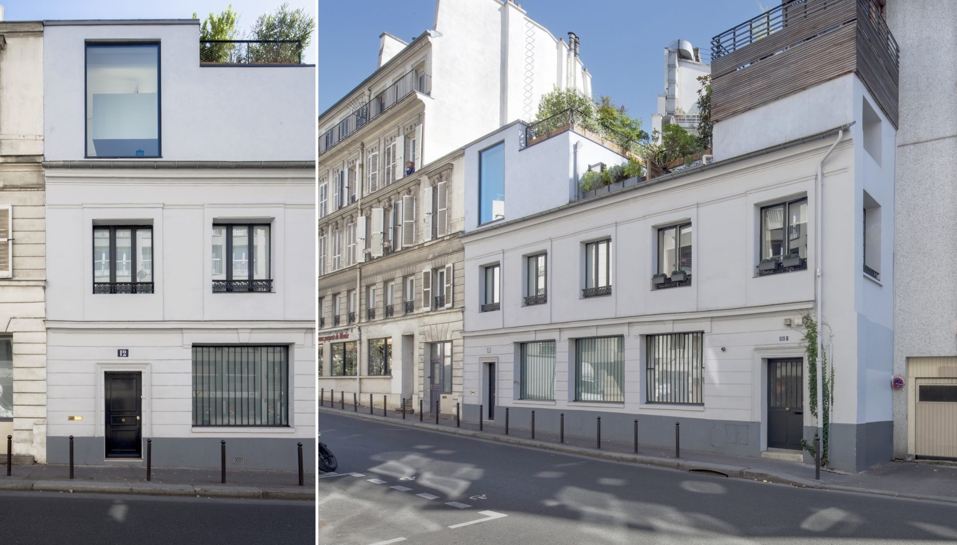 119 Rue Du Chemin Vert 75011 Paris Surélévation d’un immeuble d’habitation - Vous Êtes Ici Architectes