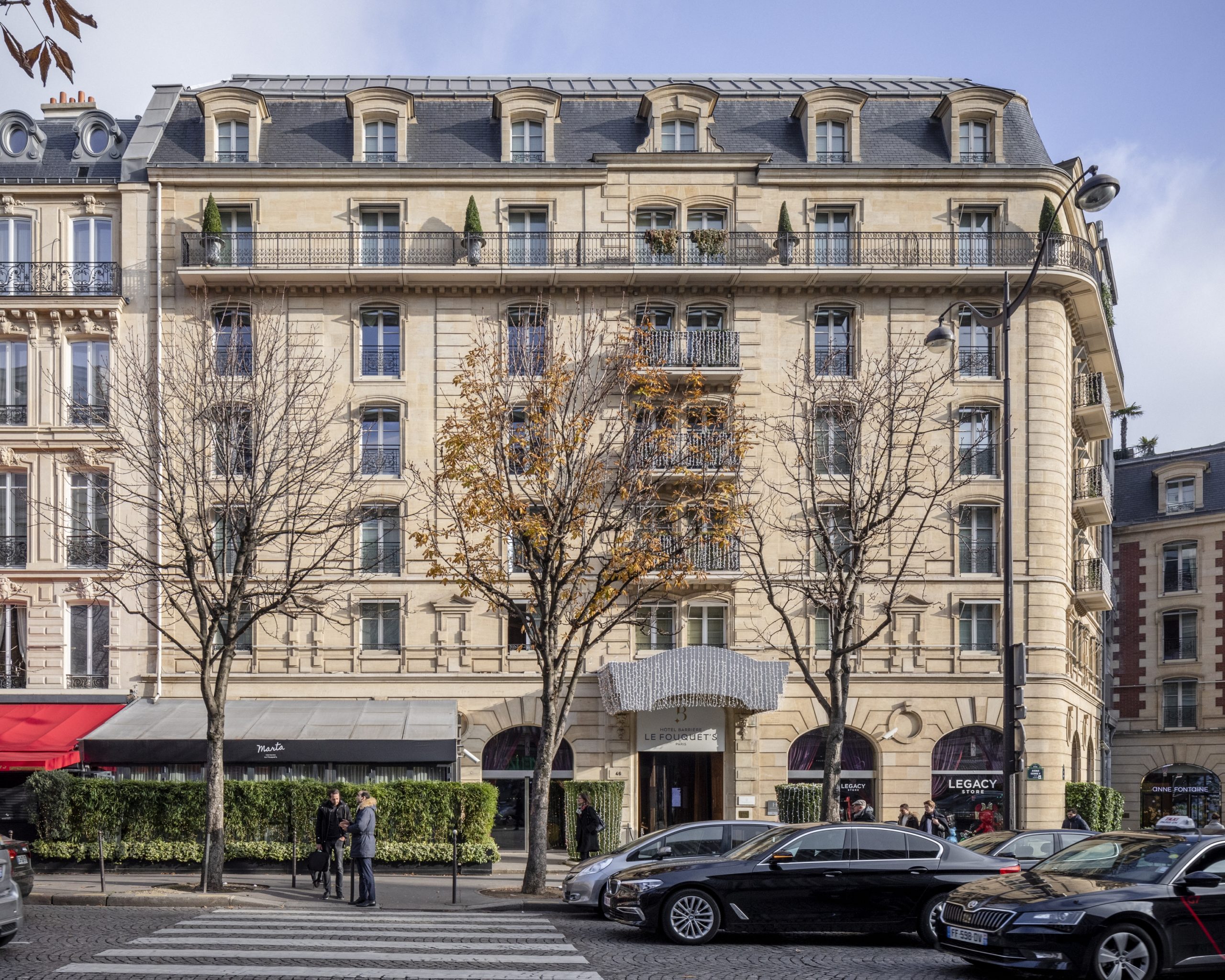 Hôtel ***** Le Fouquet's - Vous Êtes Ici Architectes